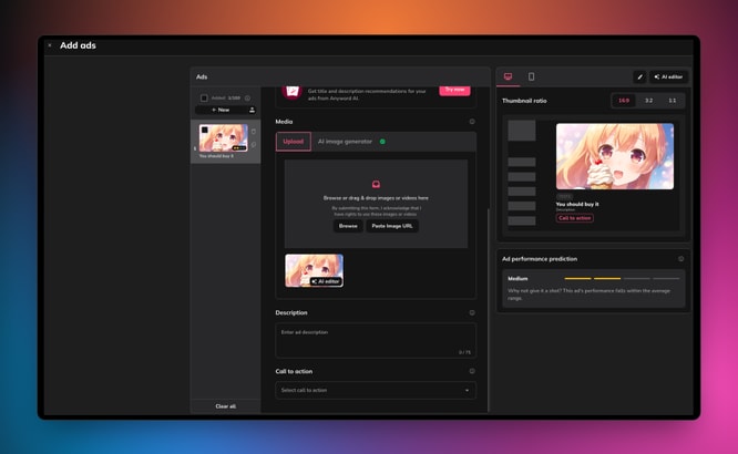 Are Description and CTA Fields Required in Adskeeper Creatives
