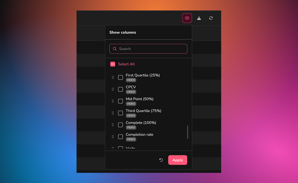 video ads metrics Adskeeper